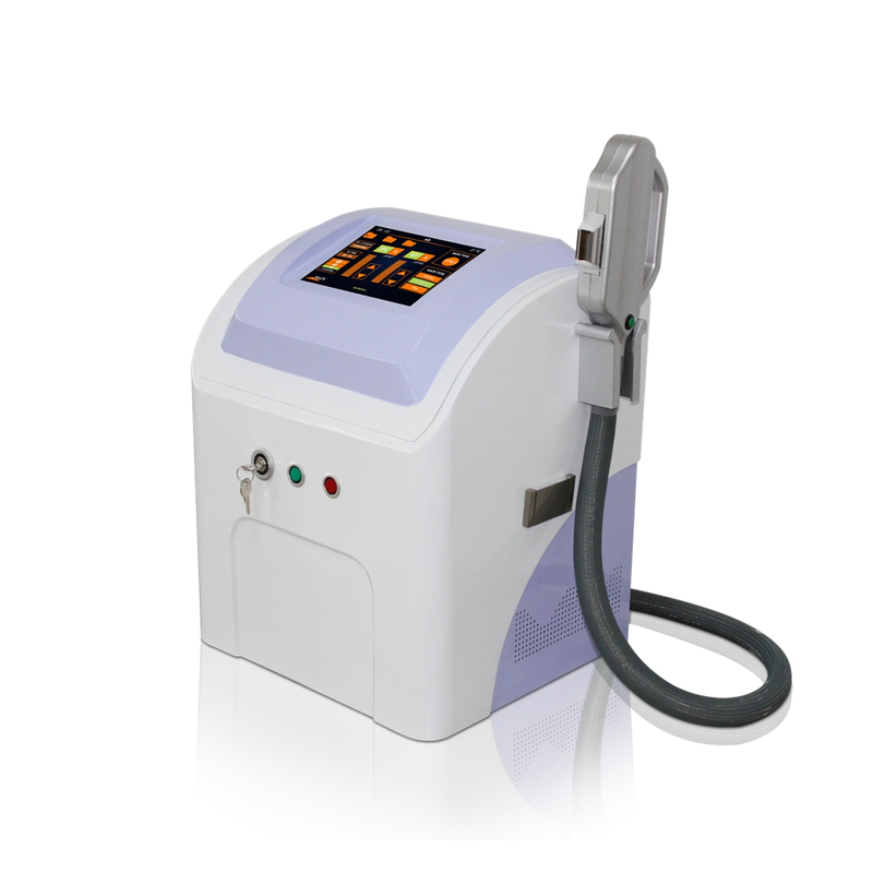Pieza de mano doble portátil SHR + Máquina de depilación Elight/IPL