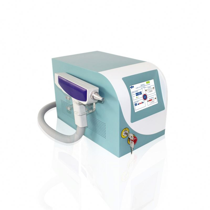 Q Switch Nd Yag Sistema láser Máquina de eliminación de tatuajes Láser